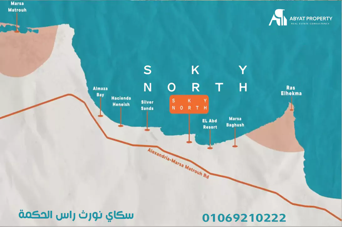 sky north - سكاي نورث الساحل الشمالي