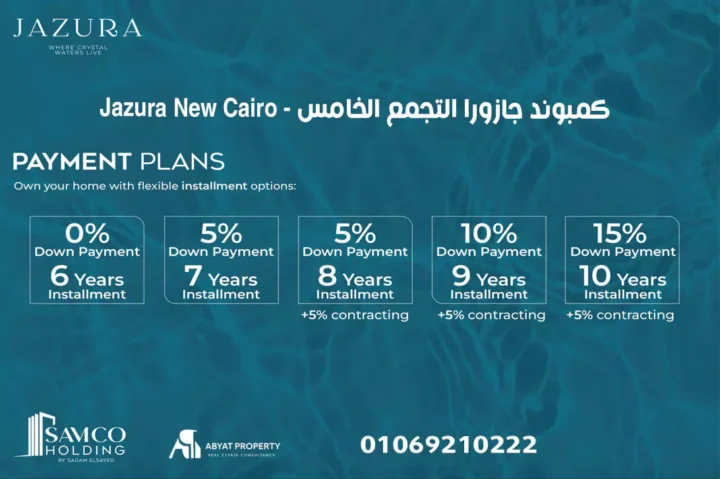 Jazura New Cairo - كمبوند جازورا التجمع الخامس