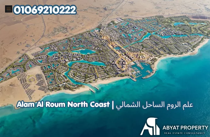 موقع علم الروم الساحل الشمالي | Alam Al Roum North Coast Village Location