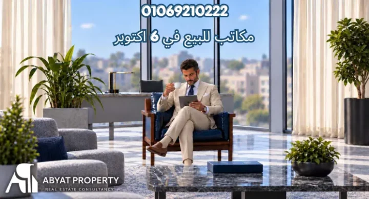 مكاتب للبيع في 6 اكتوبر
